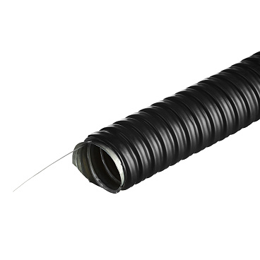 Металлорукав в ПВХ оболочке Р3-ЦПнг-ХЛ морозостойкий 15 мм IEK с зондом (50 м) (CMP24-015-K02-050-C)