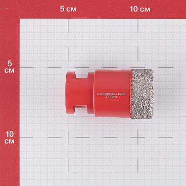 Коронка алмазная КМ (666167) по керамограниту d35 мм для УШМ