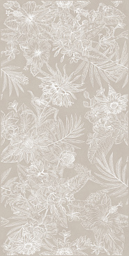 Таделакт Декор серый светлый матовый обрезной KMD3STA055BR 60x119,5x0,9