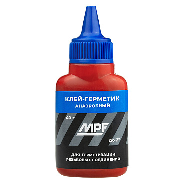 Анаэробный клей-герметик MPF красный 40 г