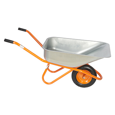 Тачка садово-строительная одноколесная Строймаш 90 л 170 кг (17031/17011)