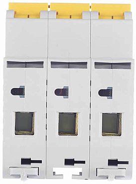 Автоматический выключатель модульный IEK Karat ВА 47-29 3P 16А тип C 4,5 кА 400 В (MVA20-3-016-C)