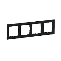 Рамка Legrand Suno четырехместная антрацит (721524)