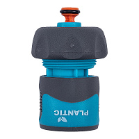 Коннектор 3/4 для шланга Plantic Light полипропиленовый с аквастопом (39368-01)