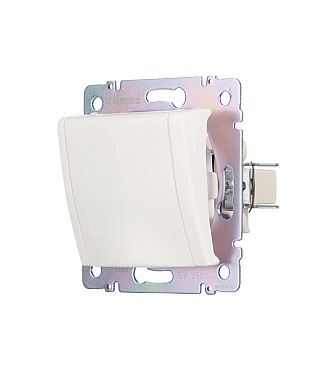 Розетка Legrand Valena встраиваемая белая с крышкой (694270)