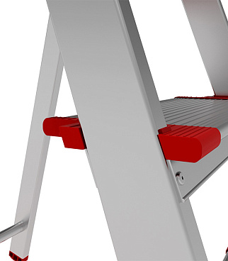 Стремянка алюминиевая 7 ступеней 130 мм усиленная 1,47 м Новая высота