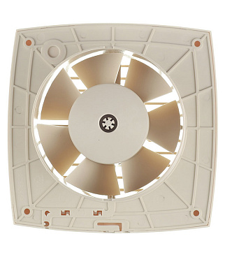 Вентилятор осевой Cata B-12 Plus 170х170 мм d120 мм слоновая кость