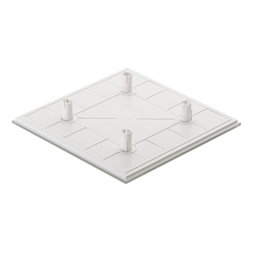 Панель декоративная для вентилятора KW Awenta PTG100 белое матовое стекло