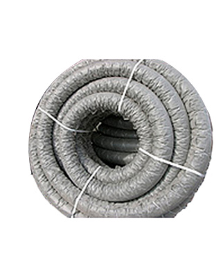 Труба дренажная гофрированная ДГТ-ПНД d160 мм SN4 с перфорацией в фильтре бухта 50 м