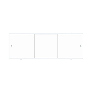 Экран для ванны Метакам Bravo ПВХ 148х52 см белый раздвижной (ЭПS_012169)