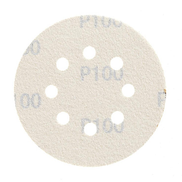 Диск шлифовальный КМ Gold d125 мм P100 на липучку бумажная основа (5 шт.)