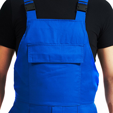 Полукомбинезон рабочий Бригадир 52-54 рост 170-176 см васильковый