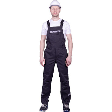 Полукомбинезон рабочий ГК Спецобъединение Стронг 52-54 рост 182-188 см серый