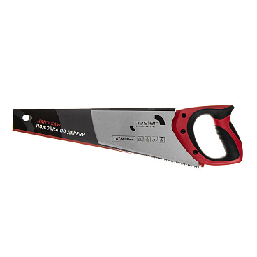 Ножовка по дереву Hesler 400 мм 7 зуб/дюйм крупный зуб