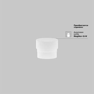 Трековый светильник Technical TR032-2-12W3K-M-BW