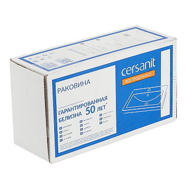 Раковина для тумбы Cersanit Como 40 см
