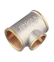 Тройник переходной 1 ВР(г) х 3/4 ВР(г) х 1 ВР(г) латунный