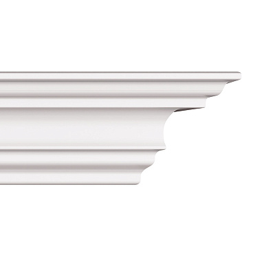 Плинтус потолочный из пенополистирола 50х50х2000 мм Солид С 07/50