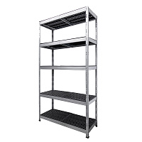 Стеллаж металлический AR Shelving Allroad Budget 1800х500х380 мм 5 полок