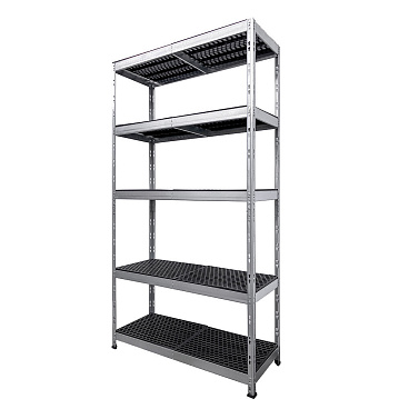 Стеллаж металлический AR Shelving Allroad Budget 1800х500х380 мм 5 полок