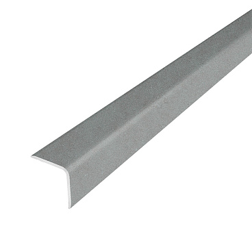 Уголок для плитки скошенный край алюминиевый 2700х10х10 мм бетон скай