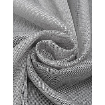 Тюль искусственный лен бежевый 300х280 см Amore Mio (93144)