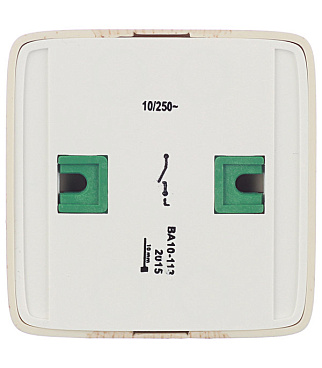 Выключатель Hegel Alfa одноклавишный накладной сосна (ВА10-113-02)