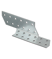 Держатель балки левый оцинкованный 190х40х40х2 мм