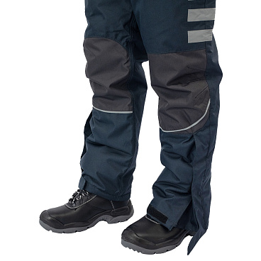 Полукомбинезон рабочий утепленный Delta Plus Iceberg 52-54 рост 180-188 см синий