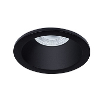 Светильник встраиваемый GU10 черный 35 Вт IP44 Arte Lamp Helm (A2869PL-1BK)