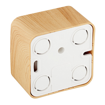 Розетка компьютерная Systeme Electric Blanca накладная ясень 2хRJ45 (BLNIA045455)