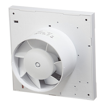 Вентилятор осевой Era Euro с автоматическими жалюзи 160х160 мм d100 мм белый