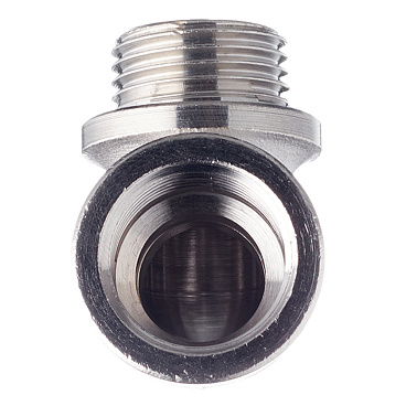 Угол Stout 1/2 ВР(г) х 1/2 НР(ш) с упором никелированный (SFT-0016-000012)