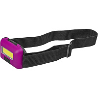 Фонарь налобный Онлайт OPT-H03-3AAA светодиодный 1 LED 3 Вт на батарейках AAA пластик 3 режима (90859)