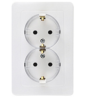 Розетка Hegel Master встраиваемая белая (РС16-381)