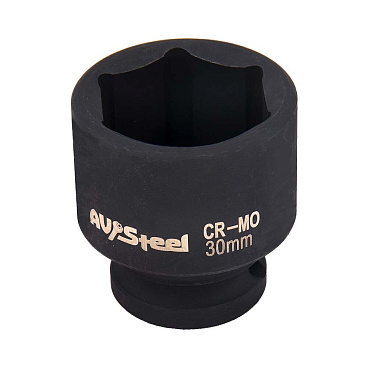 Головка торцевая ударная AV Steel 1/2х30 мм шестигранная (AV-720030)