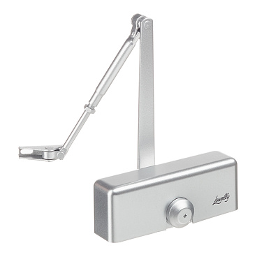 Доводчик дверной Lavelly (25-45 кг) серебро