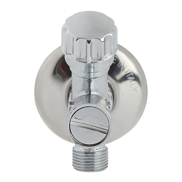 Вентиль Valtec 1/2 НР(ш) х 3/8 НР(ш) для подключения смесителя угловой с фильтром (VT.282.GBC.0403)