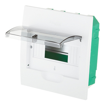 Щит распределительный встраиваемый Systeme Electric City9 пластиковый IP40 222х208х92 мм 8 модулей прозрачная дверь