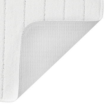 Коврик для туалета белый 50х60 см Fora Wave (FOR-PP-WAV50-60W)