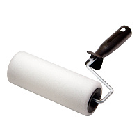 Валик поролон 180 мм d48 мм для водной основы с ручкой Hesler Drezden