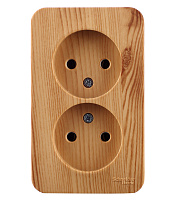 Розетка Systeme Electric Blanca накладная ясень (BLNRA000215)