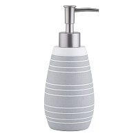 Дозатор для мыла Master House Granit настольный полирезин серый (75206)