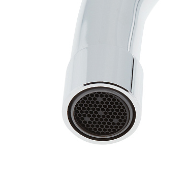 Смеситель для раковины Lemark Plus Spirit хром двухвентильный с поворотным изливом (LM1907C)