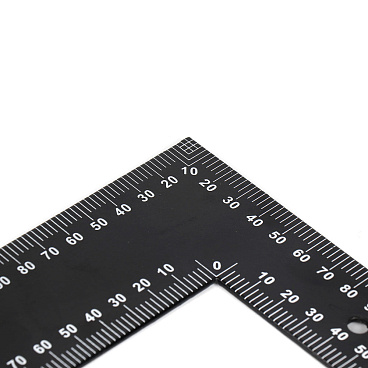 Угольник строительный Hesler 600 мм стальной окрашенный