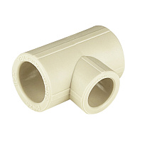 Тройник полипропиленовый Valfex переходный 25 х 20 х 25 мм серый (10252025Г)