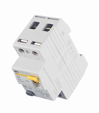УЗО IEK Karat ВД1-63 25А 1P+N тип AC 30 мА 4,5 кА (MDV10-2-025-030)
