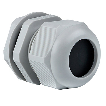 Сальник EKF PROxima PG 29 для кабеля диаметром 18-25 мм IP54 пластиковый серый (20 шт.) (plc-pg-29-r)