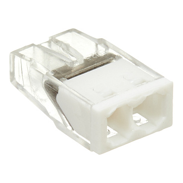 Клемма на 2 провода Stekker 0,5-2,5 кв.мм самозажимная с пастой (20 шт.) (49833)