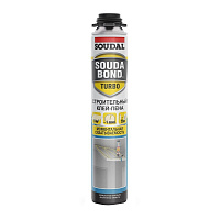 Клей для дерева и кирпича профессиональный Soudal Soudabond Turbo 750 мл